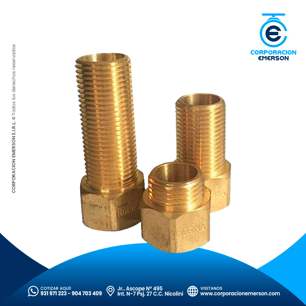 Adaptador de bronce