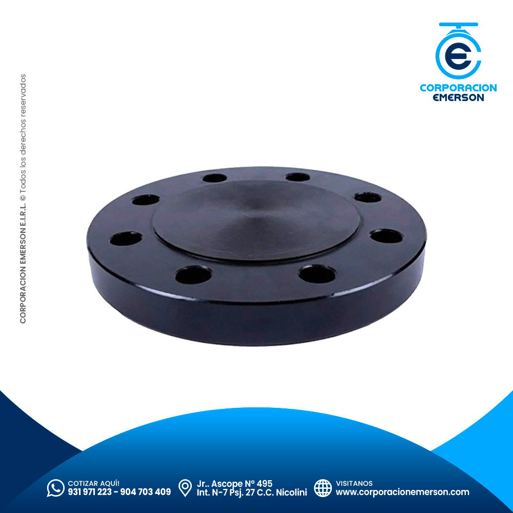 Brida Ciega de acero ASTM