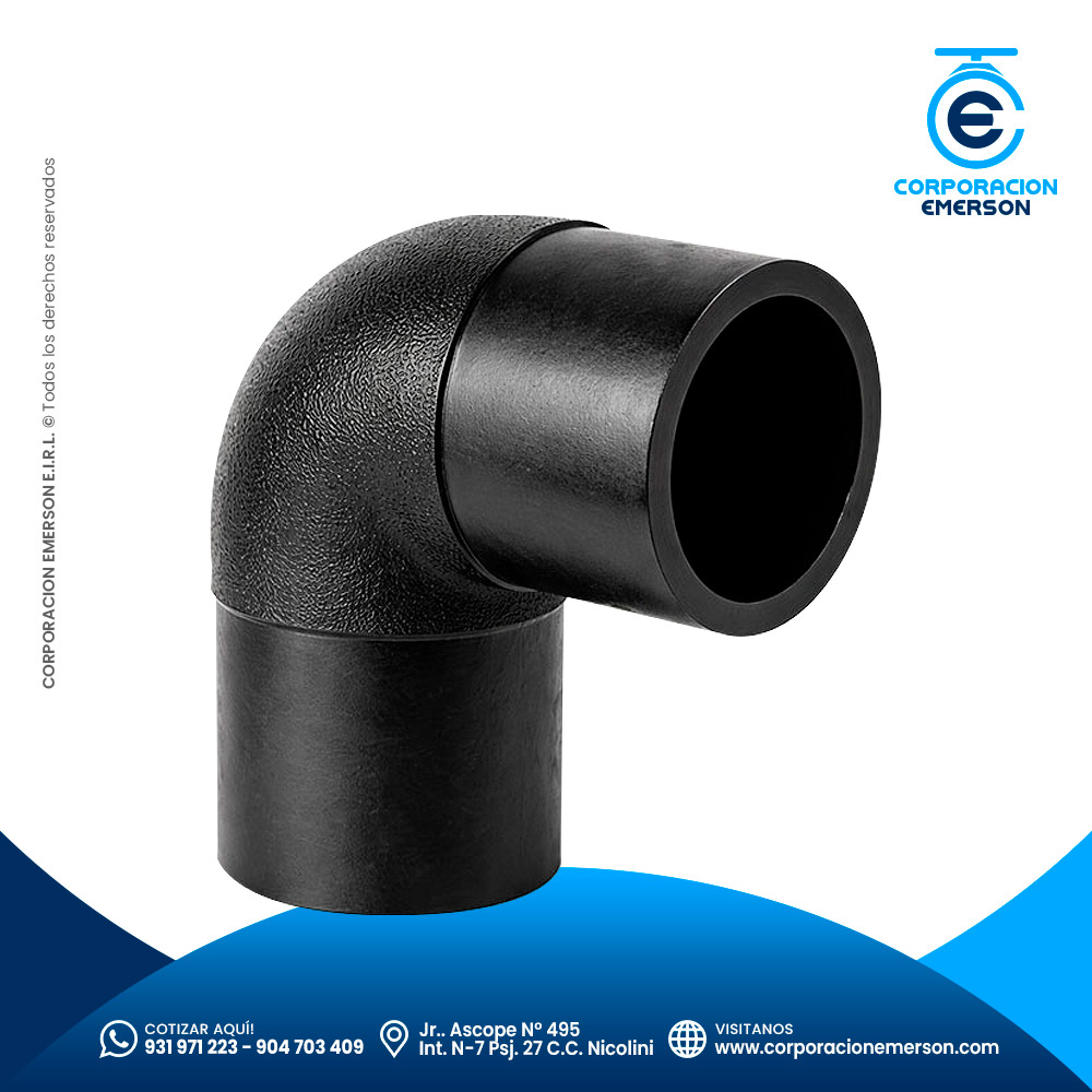 Codo 90° HDPE Termofusión SDR-11