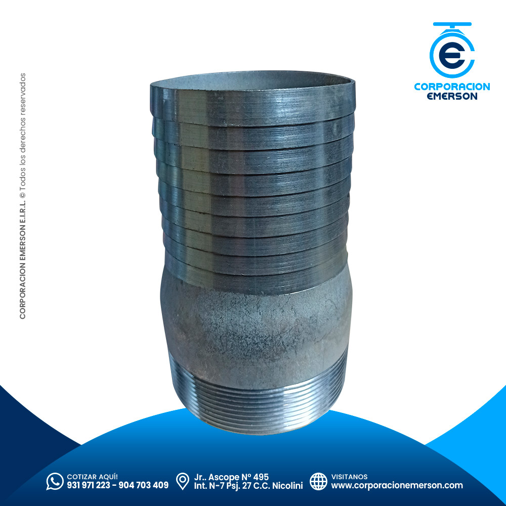 Niple Escamado Galvanizado