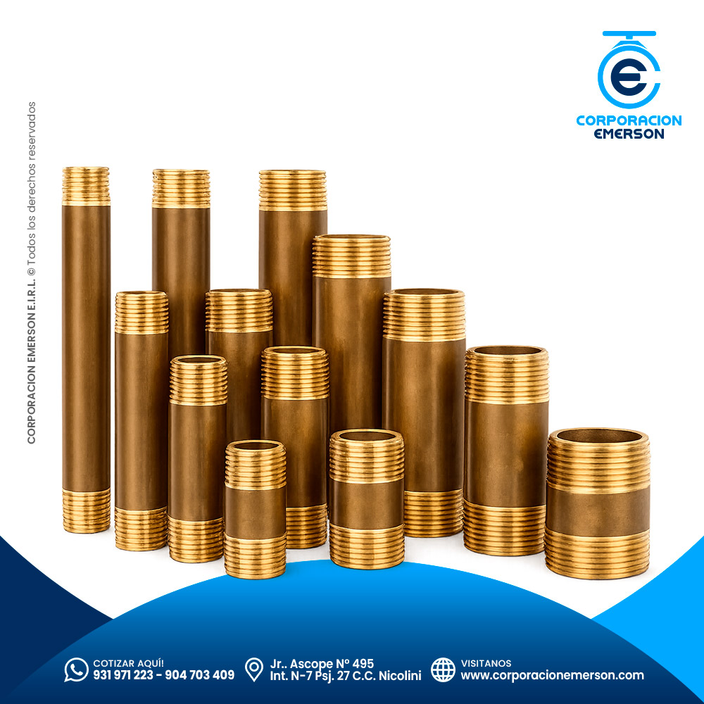 Niples de bronce