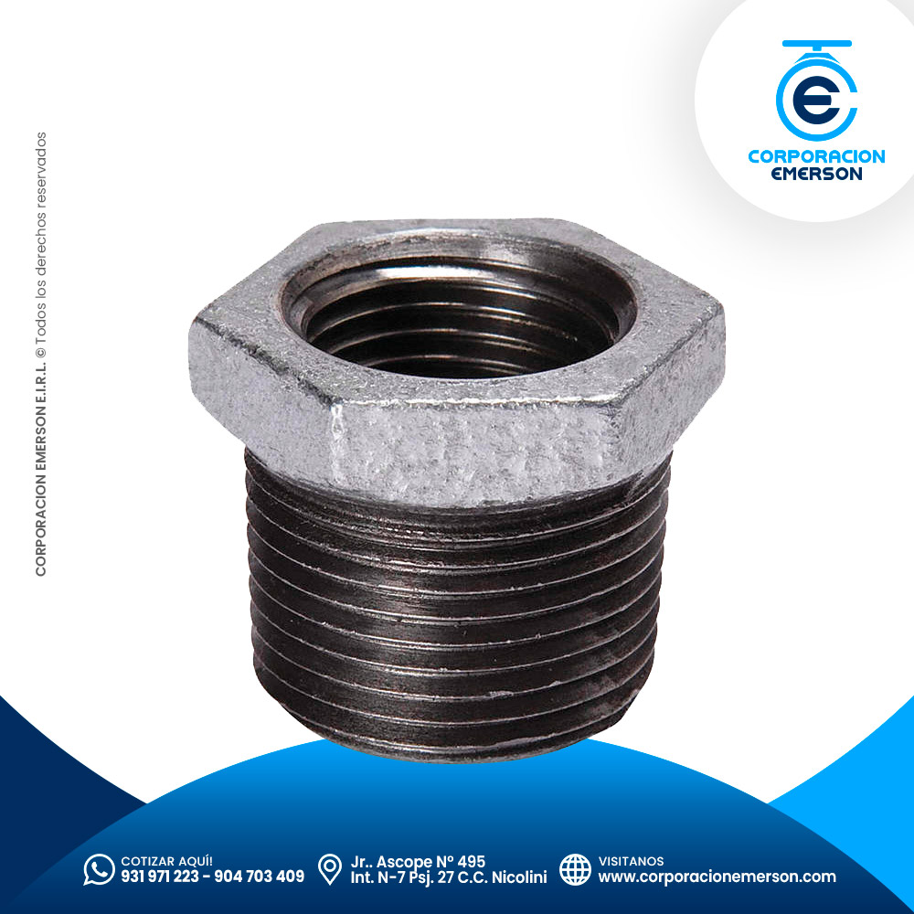 Reducción Tuerca Galvanizado