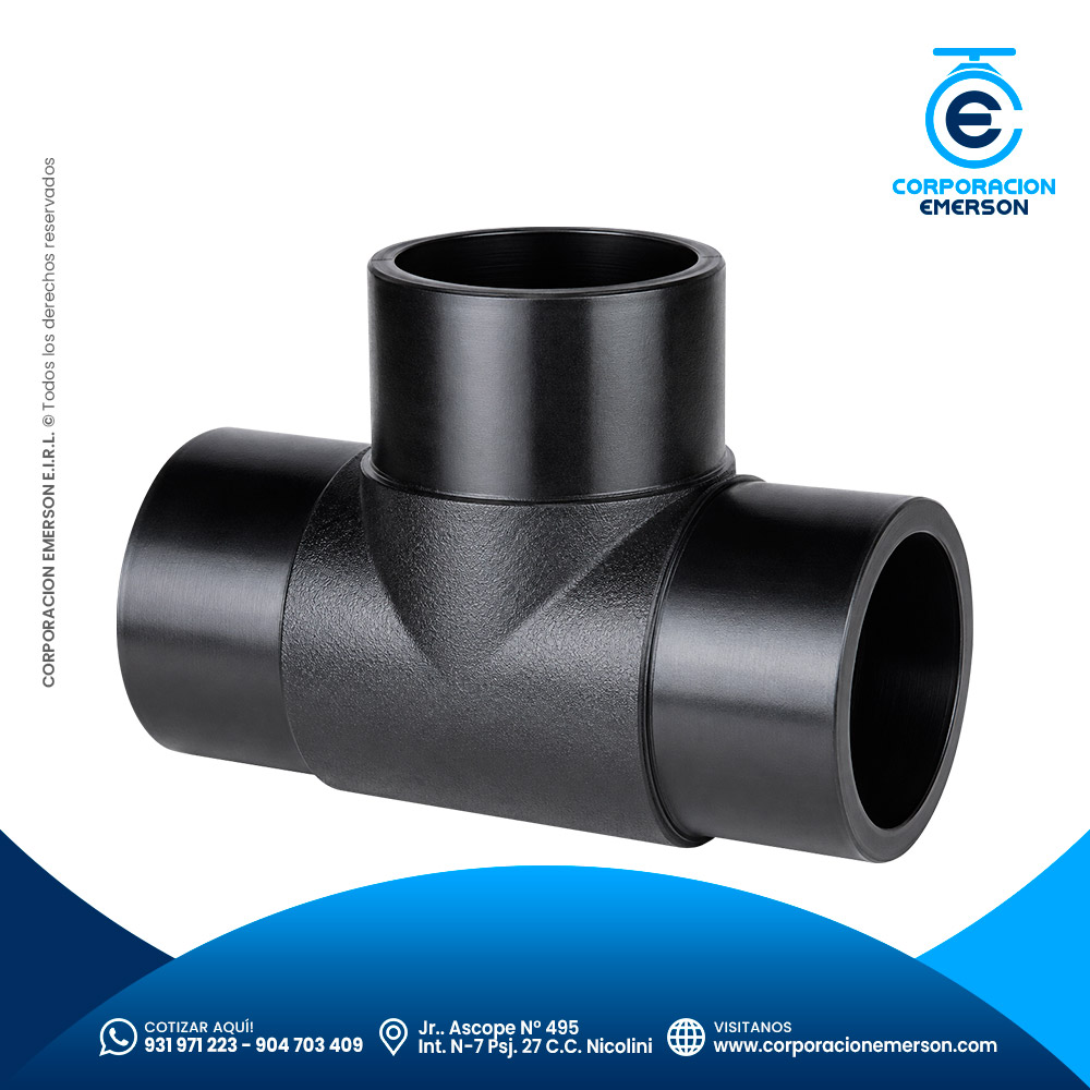 Tee HDPE Termofusión SDR-11