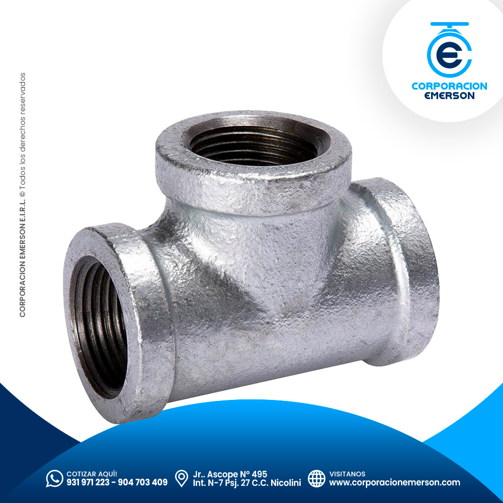 Tee galvanizado