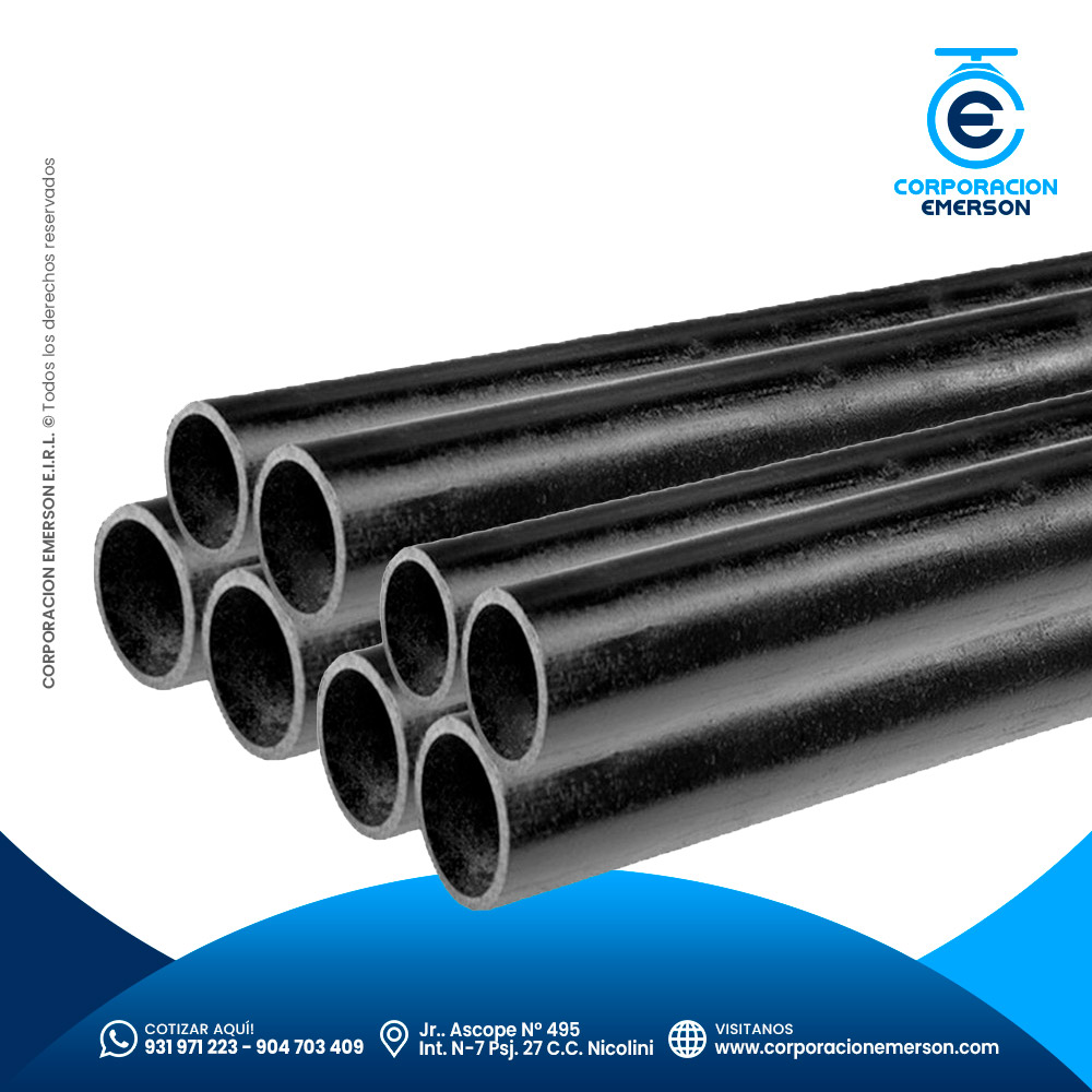 Tubería SCH-40 Fierro Negro